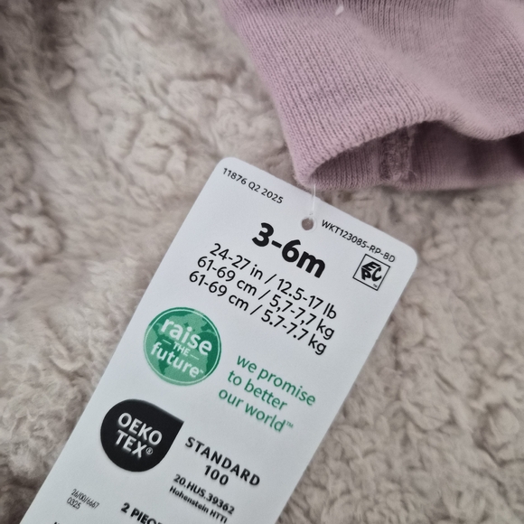 Pink Ruffle Sleeve Baby Top - Picture 2 of 2